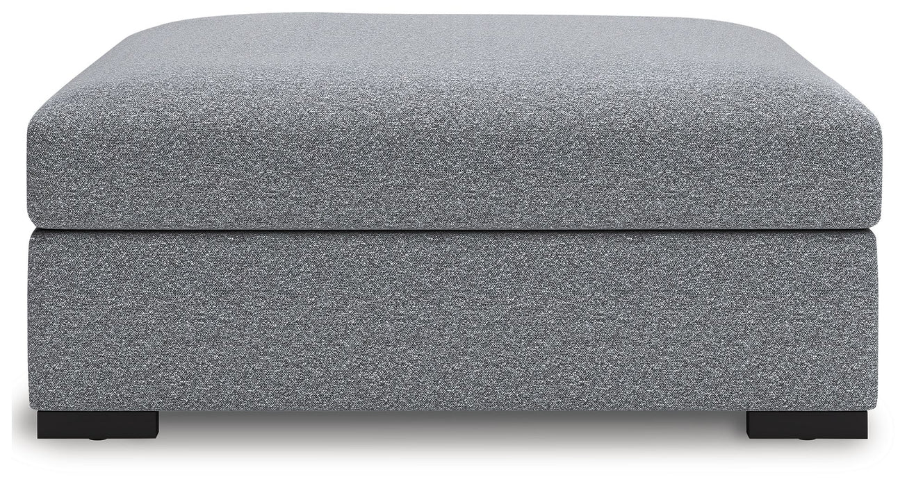 Bealton - Salt And Pepper - Oversized Accent Ottoman - Simple Home Plus