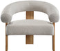 Winston - Accent Chair With Natural Legs - Simple Home Plus