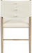 Andie - Vegan Leather Upholstered Dining Chair (Set of 2) - Natural Base - Simple Home Plus