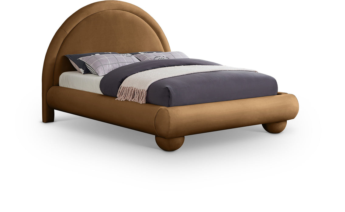 Madrid - Velvet Upholstered Bed - Simple Home Plus
