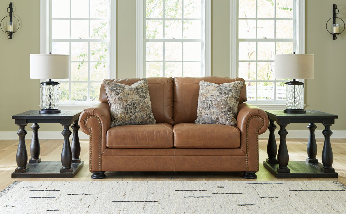 Carianna - Caramel - Loveseat - Simple Home Plus