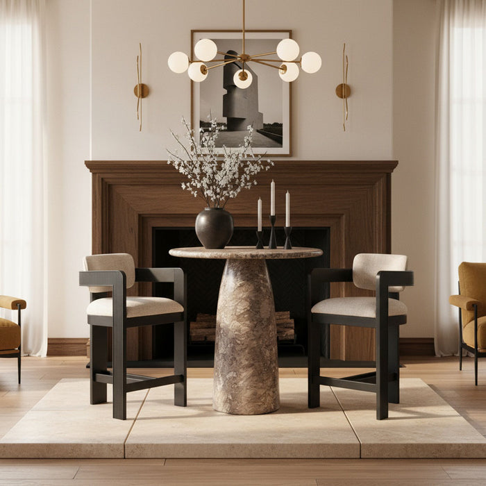 Cosenza - Concrete Indoor / Outdoor Counter Height Table - Simple Home Plus