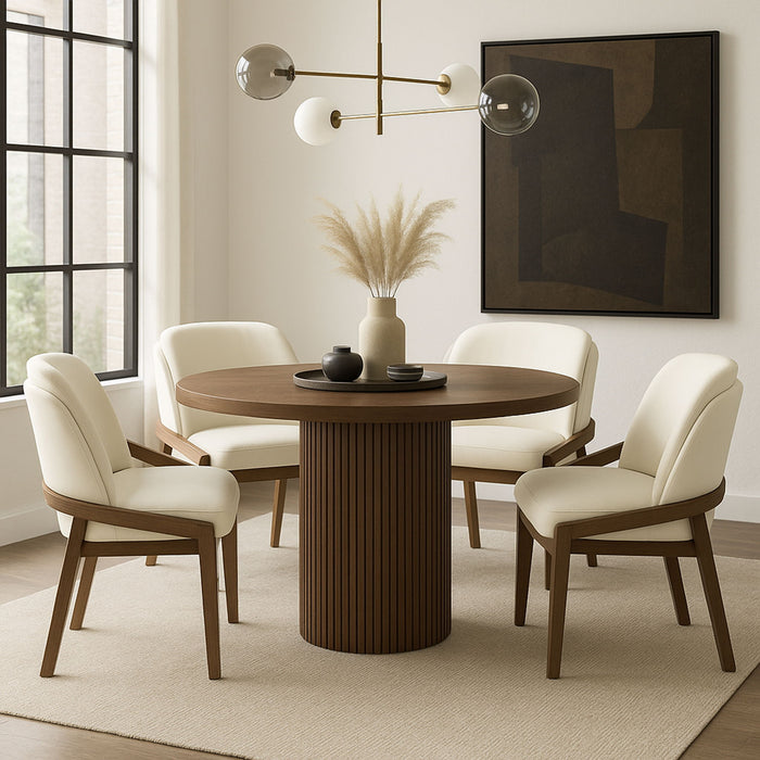 Navo - Faux Leather Dining Chair - Simple Home Plus