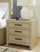 Calmoro - Three Drawer Night Stand - Gray - Simple Home Plus