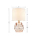 Bella - Table Lamp - Pink - Simple Home Plus