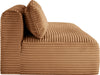 Shaggy - Fabric 2 Seat Modular Armless Sofa - Simple Home Plus