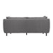 Serenity - 79" Fabric Sofa With Black Metal Legs - Simple Home Plus