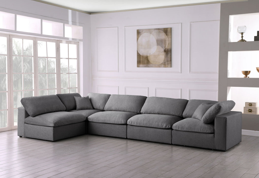 Serene - 5 Piece Modular Sectional - Simple Home Plus