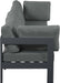 Nizuc - Outdoor Patio 4 Seat Modular Sofa With Gray Frame - Simple Home Plus