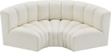 Arc - Faux Leather 3 Piece Modular U-Shaped Sofa - Simple Home Plus