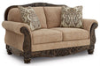 Chelsworth - Golden - Loveseat - Simple Home Plus