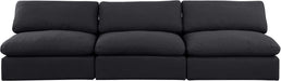 Comfy - Linen Modular Armless Sofa 3 Seats - Simple Home Plus