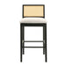 Tobias - Coastal Modern Wood Bar Height Kitchen Bar Stool - Simple Home Plus