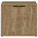 Pepita - 2 Door Engineered Wood Accent Cabinet - Mango Brown - Simple Home Plus