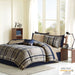 Robbie - Twin Comforter And Sheet Set - Navy Multi - Simple Home Plus