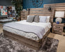 Graystorm - Queen/King Side Storage With Rails - Brown Gray - Simple Home Plus