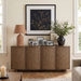 Norin - Solid Wood And Oak Veneer Sideboard/Buffet - Simple Home Plus