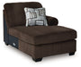 Kimlee - RAF Corner Chaise - Chocolate - Simple Home Plus