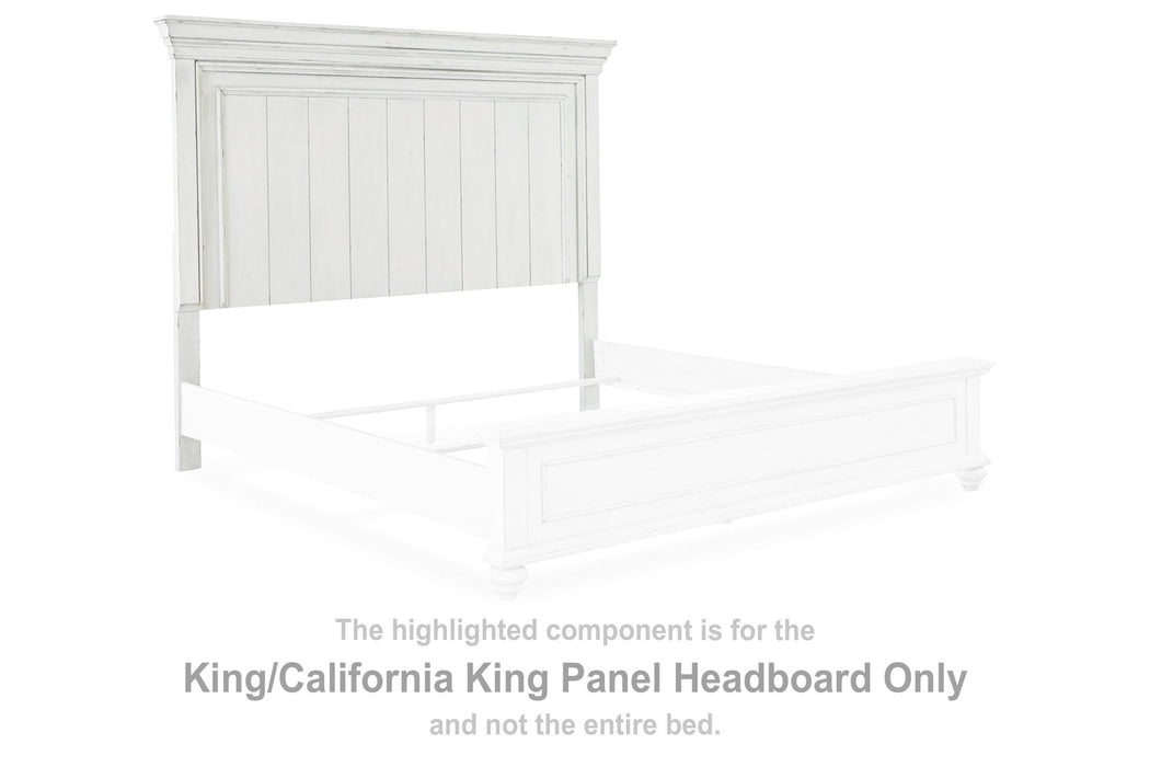 Kanwyn - King/Cal King Panel Headboard - Whitewash - Simple Home Plus