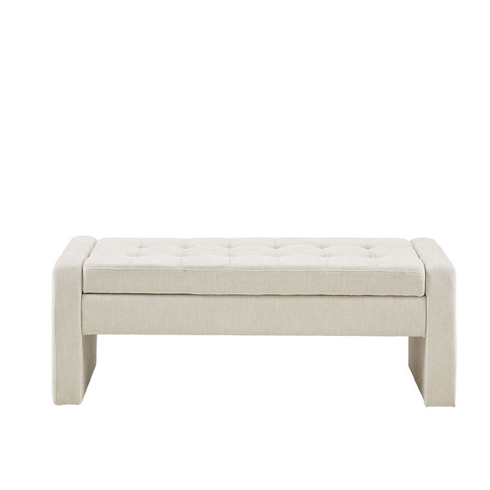 Gillian - Storage Bench - Cream - Simple Home Plus