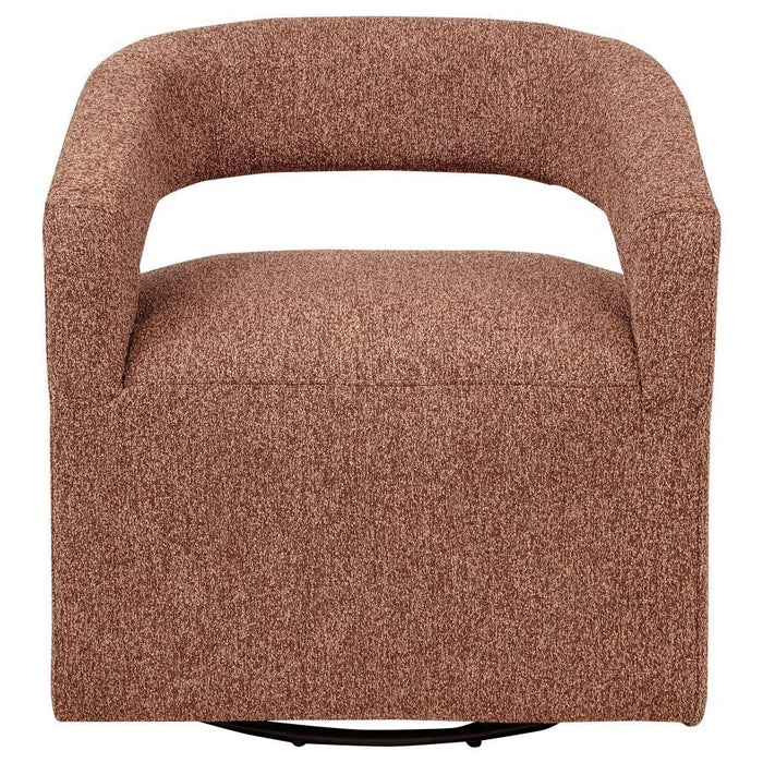Westhill - Boucle Upholstered Swivel Accent Chair - Simple Home Plus
