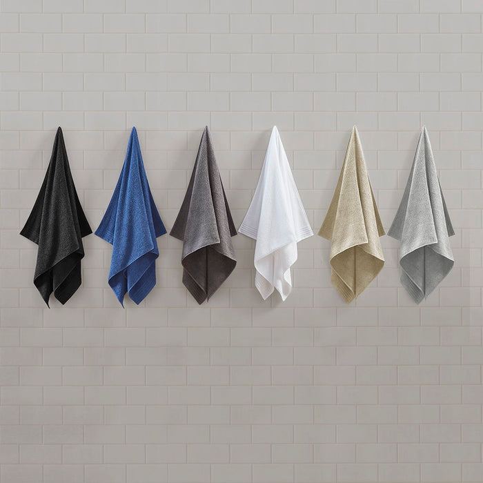 Big Bundle - Quick Dry 12 Piece Bath Towel Set - White - Simple Home Plus