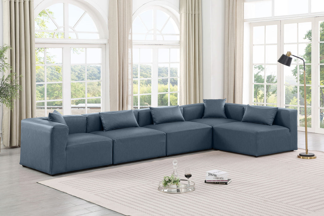 Cube - 5 Piece Modular Sectional - Simple Home Plus