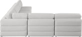 Beckham - 5 Piece Modular Corner Armless Sectional - Simple Home Plus