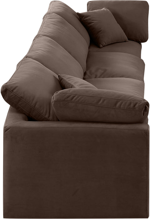 Indulge - Velvet 4 Seat Modular Sofa - Simple Home Plus