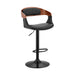 Benson - Adjustable Bar Stool - Walnut Wood - Simple Home Plus