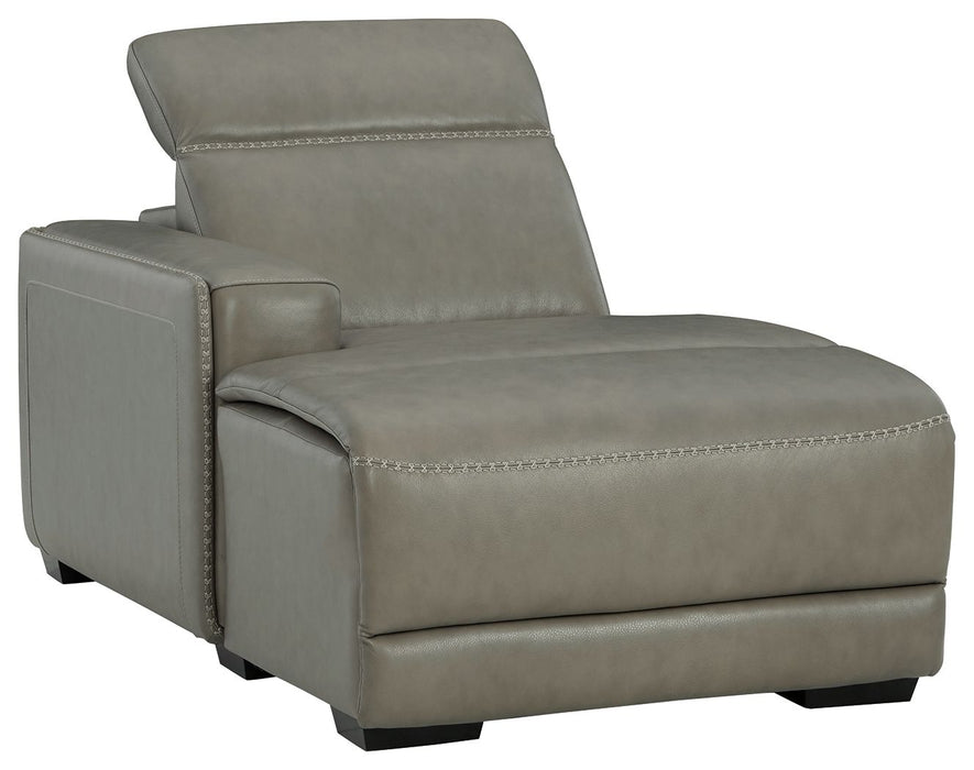 Correze - LAF PWR Reclining Back Chaise - Gray - Simple Home Plus