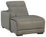 Correze - LAF PWR Reclining Back Chaise - Gray - Simple Home Plus