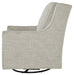 Kambria - Fog - Swivel Glider Accent Chair - Simple Home Plus