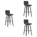 Vienna - 30" Swivel Bar Stool - Black Wood - Simple Home Plus