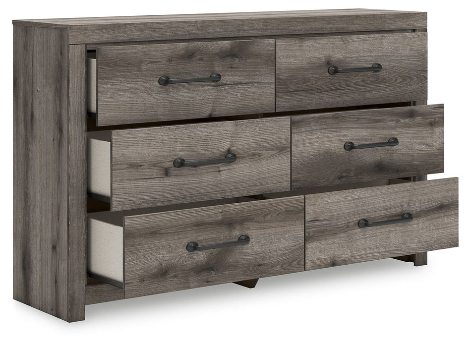 Graystorm - Six Drawer Dresser - Simple Home Plus