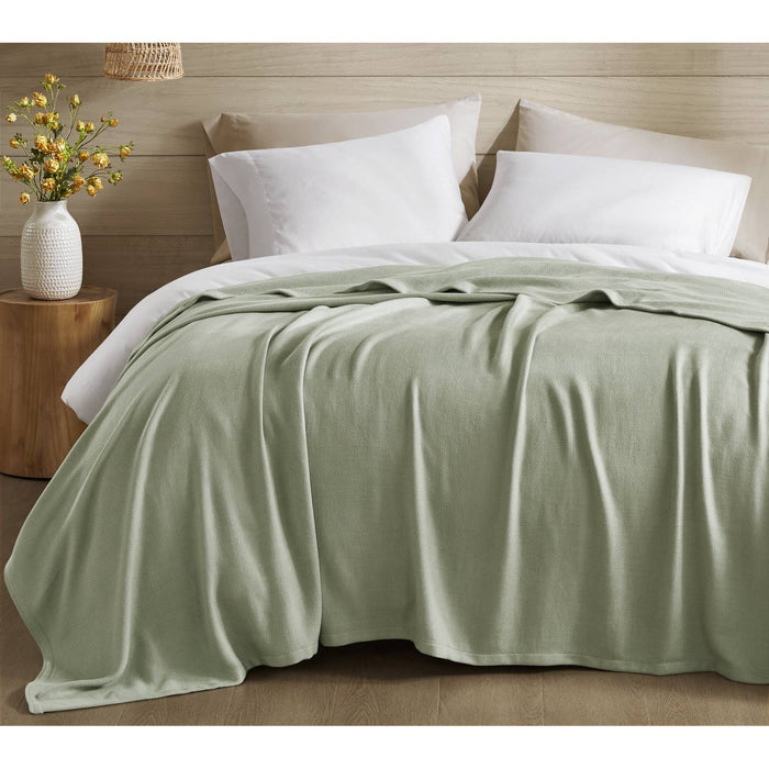 Bamboo Cotton - King Rayon From Blanket - Sage Green - Simple Home Plus