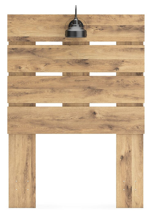Larstin - Twin Panel Headboard - Brown - Simple Home Plus
