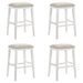 Jane - Contemporary Transitional Wood Bar Height Kitchen Bar Stool - Simple Home Plus