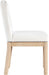 Conrad - Velvet Dining Chair With Natural Legs - Simple Home Plus