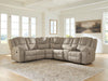 Pearce-Pike - Reclining Sectional - Simple Home Plus