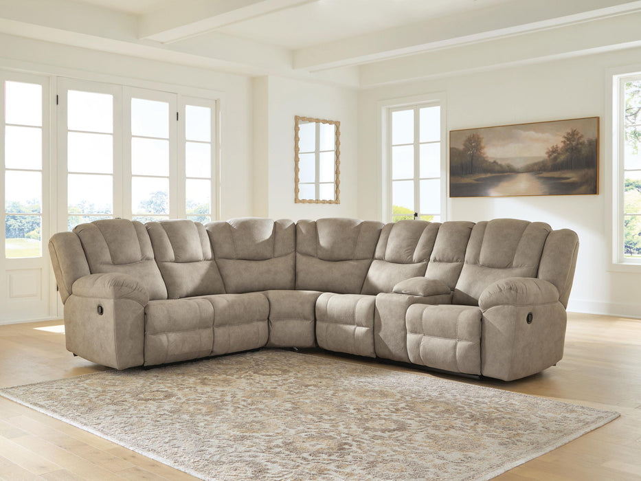 Pearce-Pike - Reclining Sectional - Simple Home Plus