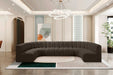 Arc - Boucle Fabric 8 Piece Modular Sofa - Simple Home Plus