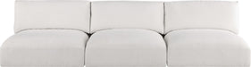 Ease - 3 Seat Modular Armless Sofa - Simple Home Plus