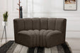 Arc - Boucle Fabric 2 Piece Modular Sofa - Simple Home Plus