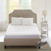 Highline - Queen 3M Scotchguard Mattress Pad - White - Simple Home Plus