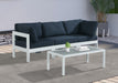 Nizuc - Outdoor Patio 3 Seat Modular Sofa With White Frame - Simple Home Plus