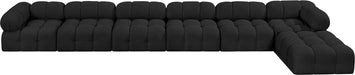 Ames - 7 Piece Boucle Fabric Modular L-Shaped Sectional - Simple Home Plus