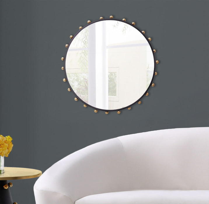Raven - Mirror - Black / Gold - Simple Home Plus