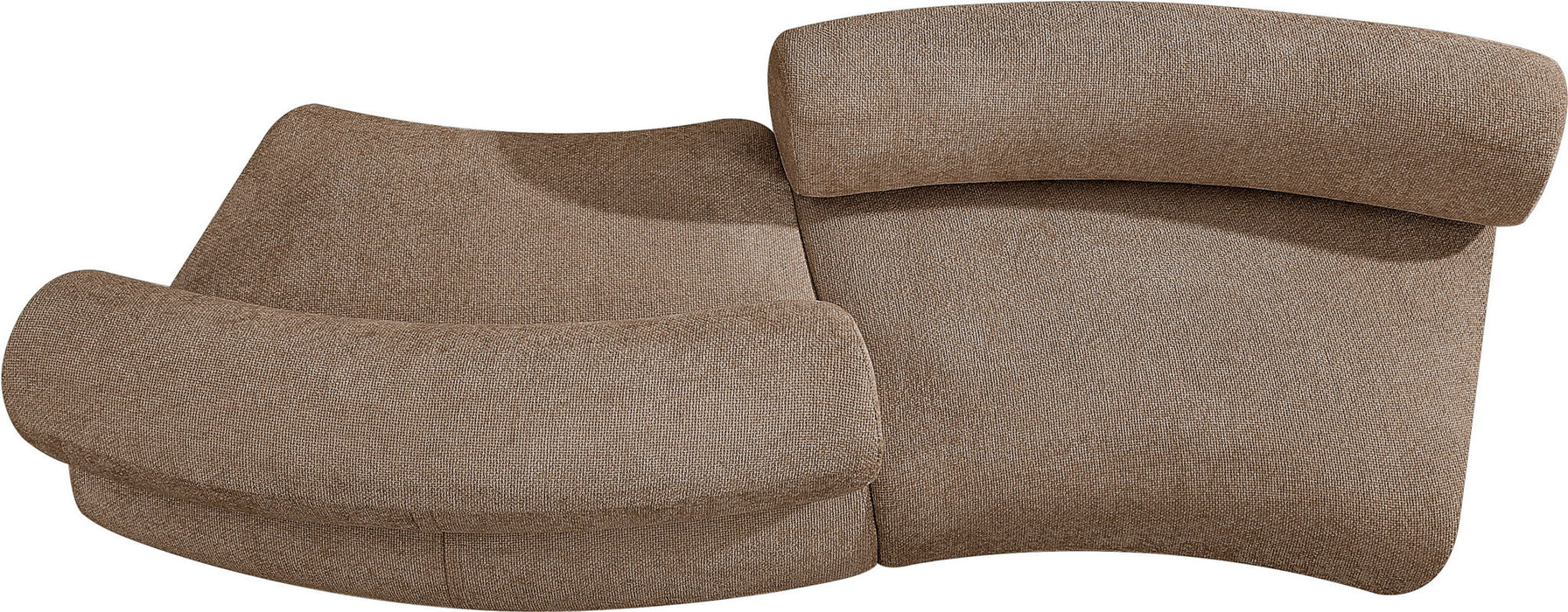 Bale - 2 Piece Curved Modular Sofa - Simple Home Plus