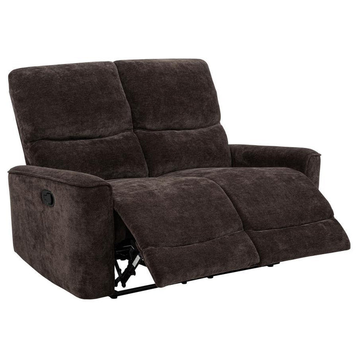 Navarro - Chenille Upholstered Reclining Loveseat - Simple Home Plus